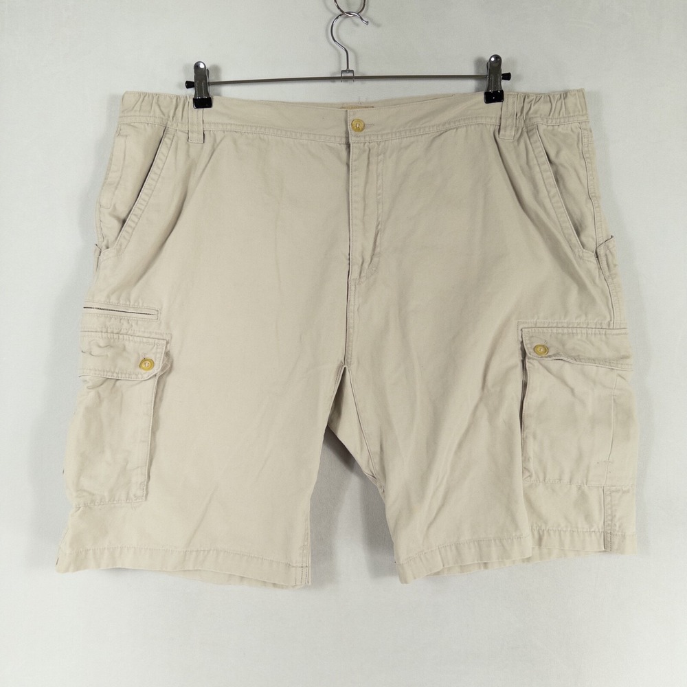 Woolrich Short Men Sz 46 Beige Hiking Cargo Twill Khaki Outdoors Casual Normcore